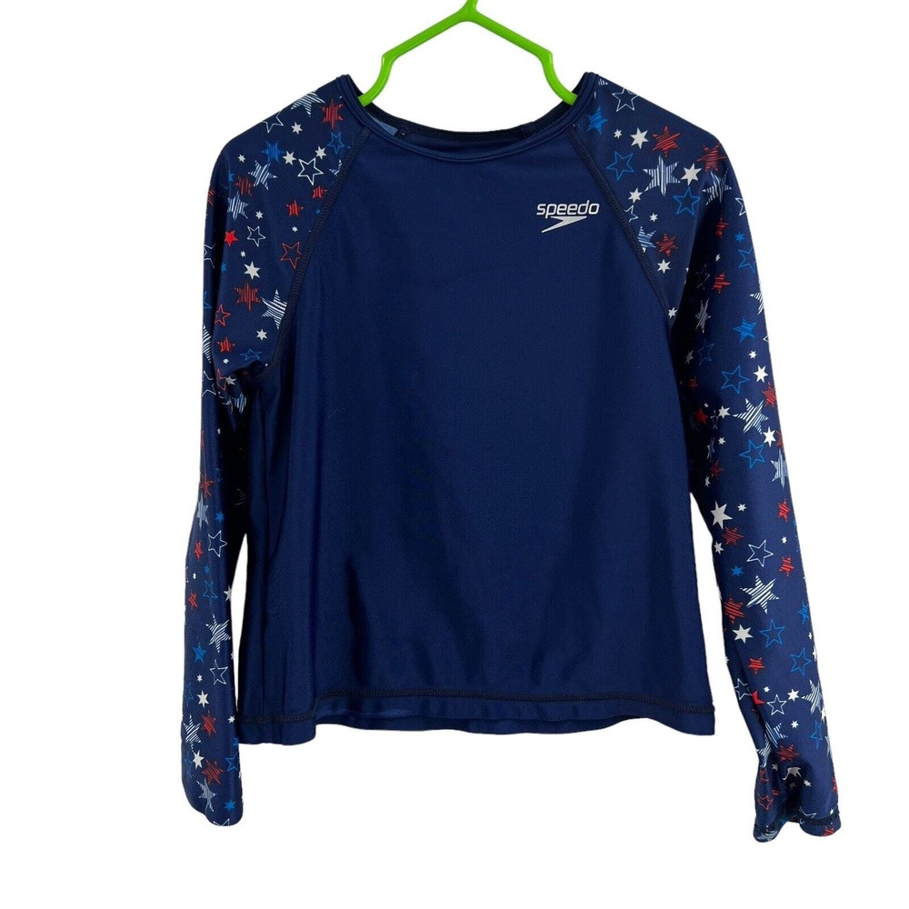 Speedo Long Sleeve Kids Swim Shirt‎ Size 5